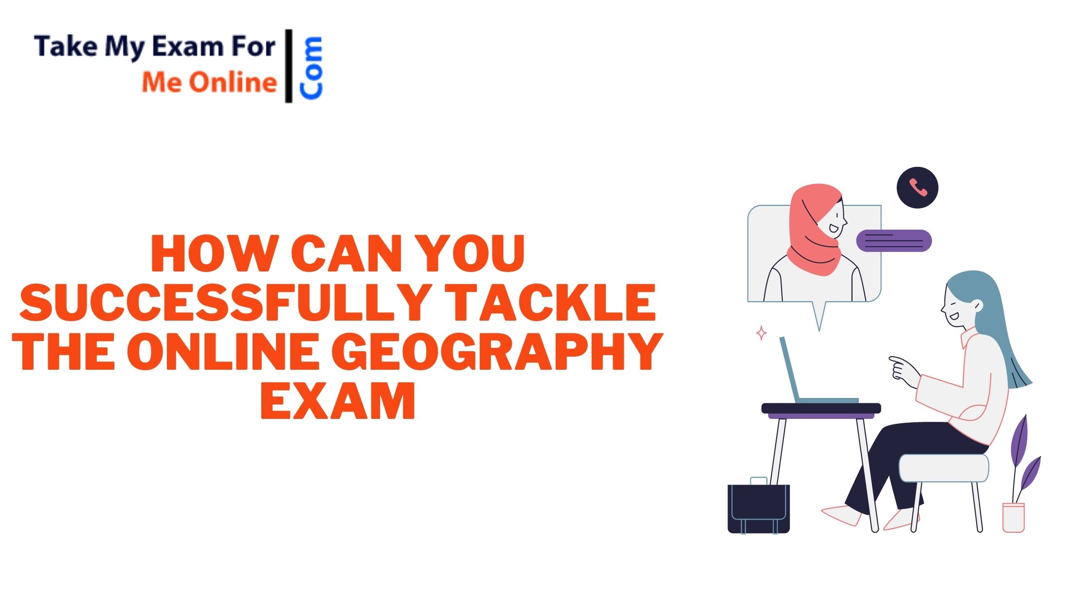 How can you successfully tackle the online geography exam